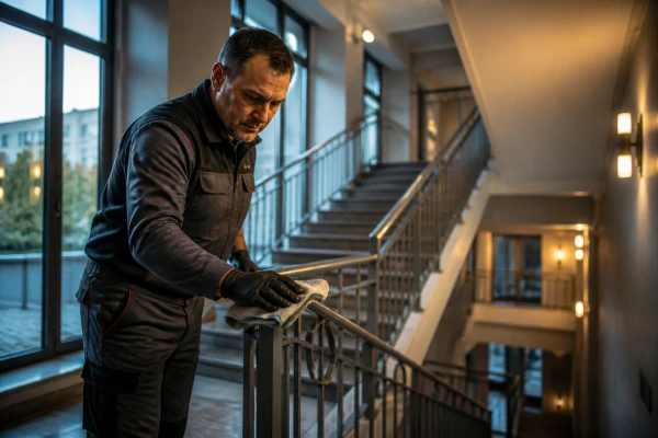 Nettoyage des cages d’escaliers d’immeubles à Noisy-le-Grand